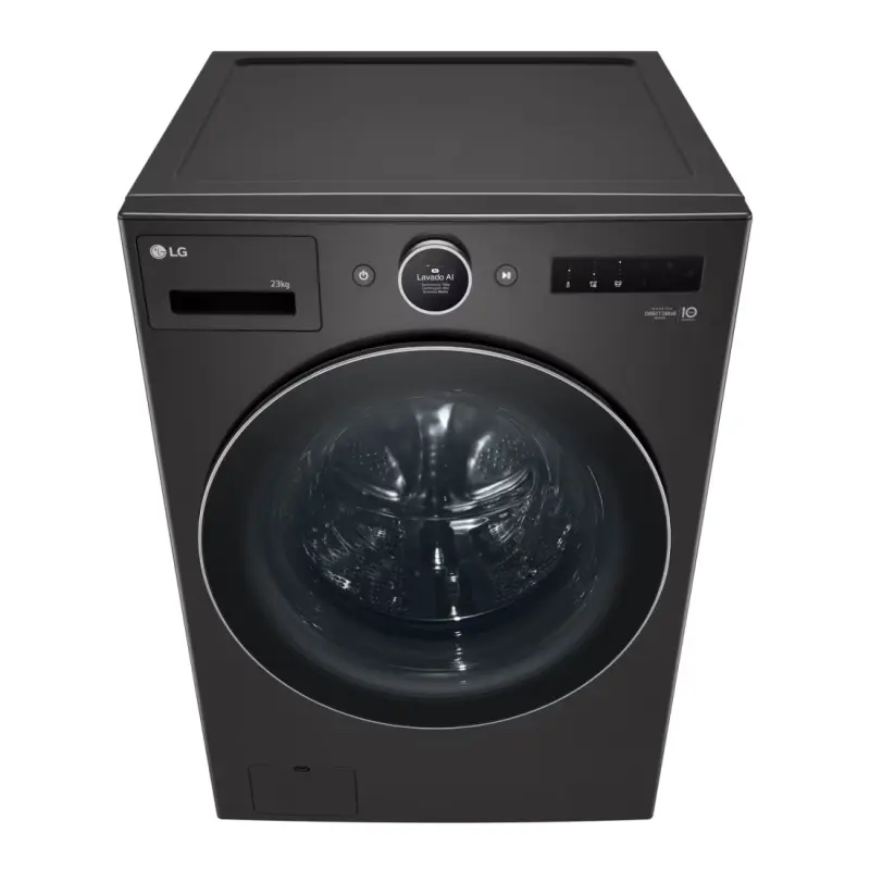 LAVADORA LG DE CARGA FRONTAL DE 23KG TURBOWASH 360 AI DD CON VAPOR WM23BFXS6